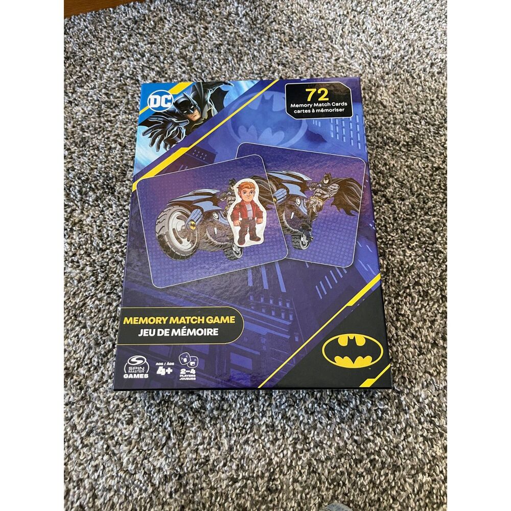 DC Comics Batman Memory Match Game